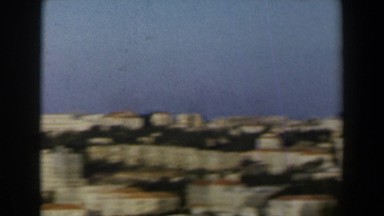 1960: journey through a land with so many buildings in a vast area ISRAEL