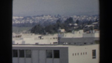 1960: view of a lot of buildings in a city. ISRAEL