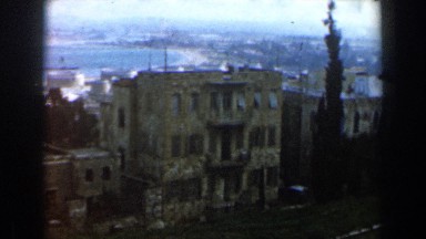 1960: lonely buildings all grouped together. ISRAEL