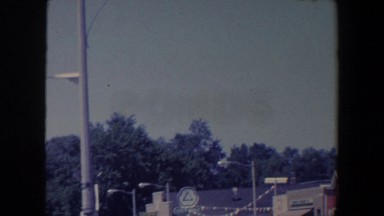 1959: Nostalgic Panoramic Footage of a Classic Small Town in the Heartland