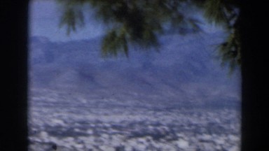 1960: Looking Down Upon an Entire Valley Hugged by Hills