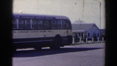 1963: normal viewing of vehicles traveling on the street. NIAGARA FALLS