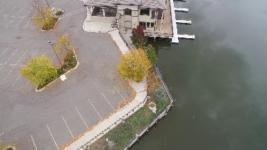 aerial footage of a building on the water COLORADO