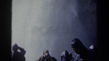 1963: fast flowing waterfall NIAGARA FALLS