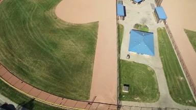 overhead view of field. COLORADO