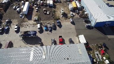 sky view of parking lot COLORADO