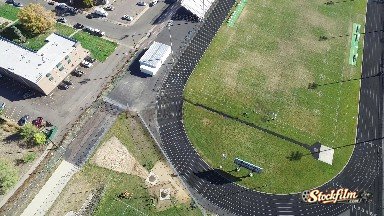 Colorado, United States: Sky View of Track Field