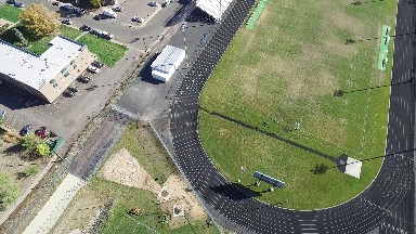 sky view of track field COLORADO