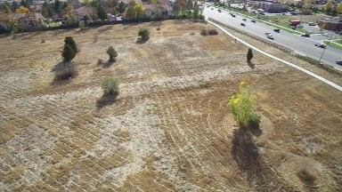 aerial view of land, COLORADO