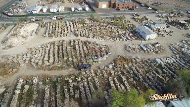 Rural Town from Above, Colorado
