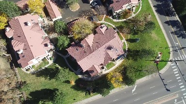 view of homes from above that are many different shapes and sizes COLORADO