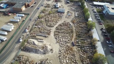 an aerial view of a city suburb at daytime COLORADO