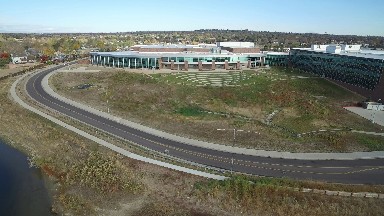 complete angle view of city area beside coast COLORADO