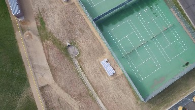 overhead view of a sporting complex COLORADO