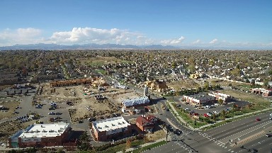 high view of the city COLORADO