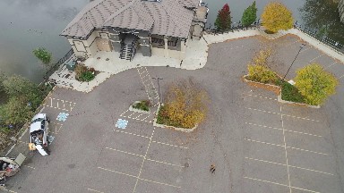 air drone captures a bird eye view of a place COLORADO