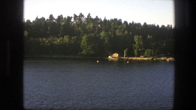 1975: Lakeside Travel Shows View of Island Sweden