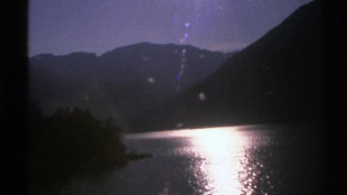 1976: The Sun Shining on a River in the Mountains of Norway