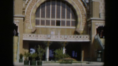 1951: the front of a large, elaborate church with ornate windows UTAH