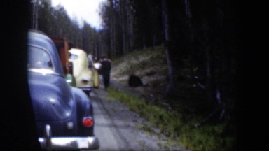 1951: traffic is the worst thing to be stuck in when your gas is low WYOMING