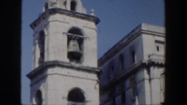 1951: Bell Tower Beauty in Cuba