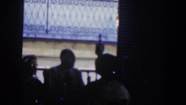 1951: people gathering around a table CUBA