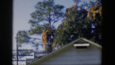 1951: skyline view of the top of a home. CUBA