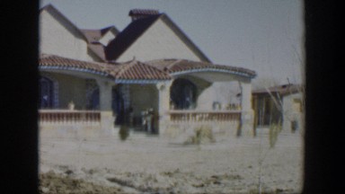1951: viewing of some normal looking homes. TEXAS