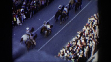 1951: the horse parade. TEXAS