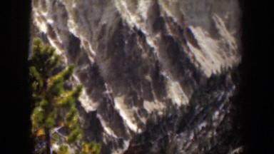 1951: view of a mountain WYOMING