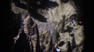 1951: beautiful scenery of mountain WYOMING