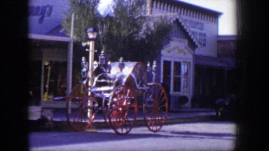 1954: people walking around outside enjoying nature and having fun LAS VEGAS