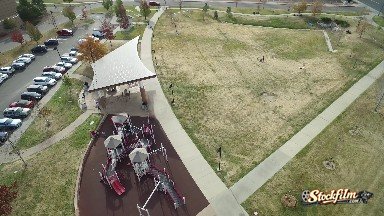 Colorado, United States: Aerial View of Roads and Nature Along with Lots of Vehicles Showing the