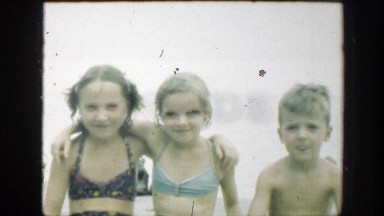 1947: group of children in swimsuits CONNECTICUT