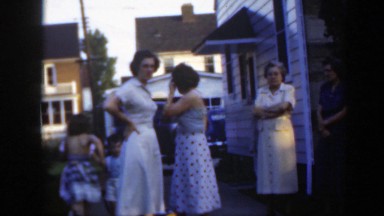 1949: a gathering at a relative's house MASSACHUSETTS