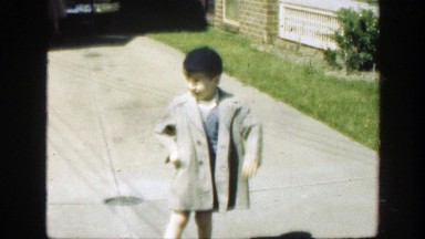 1949: i see you recording me but i don want to be on camera, little boy
