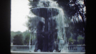 1948: beautiful fountain WASHINGTON DC