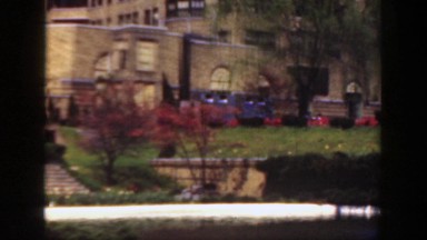1949: An Amazing Fountain in the Garden of a Large House Cincinnatti Ohio