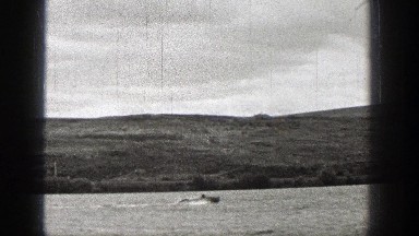 1938: Two Speedboats Making U-Turns on Wavy Water in Washington