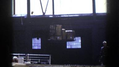 1948: Lifting Boxes with Rope Lines in New York