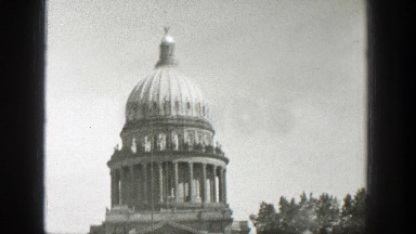 1939: Viewing of a Faraway Mountain in Wyoming