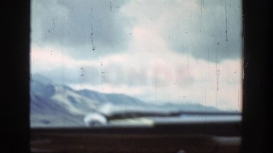 1939: driving along through the countryside WYOMING