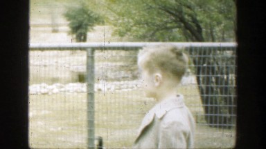1949: feeding time for the ducks CINCINNATTI OHIO
