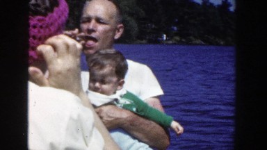 1953: Family Enjoying Quality Time Out on the Lake, Wisconsin