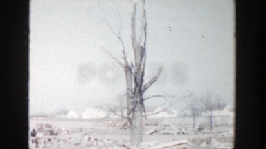 1956: small construction site with a lot of mess. GRAND RAPIDS MICHIGAN