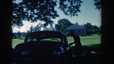 1958: a man and his car MICHIGAN