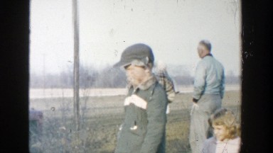 1958: a day out with the family in the countryside on a warm summer day.