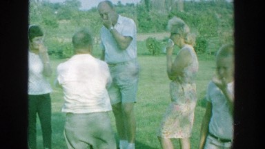 1964: a family picnic on a hot summer weekend. MICHIGAN