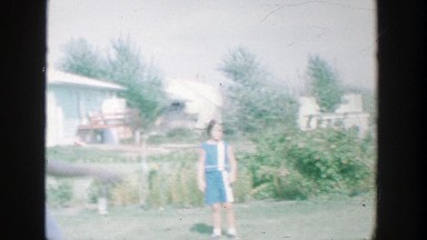 1964: a happy family playing baseball on a holiday in high spirits MICHIGAN