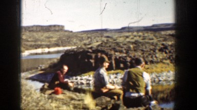 1936: hunters enjoying a random day outside. CALIFORNIA
